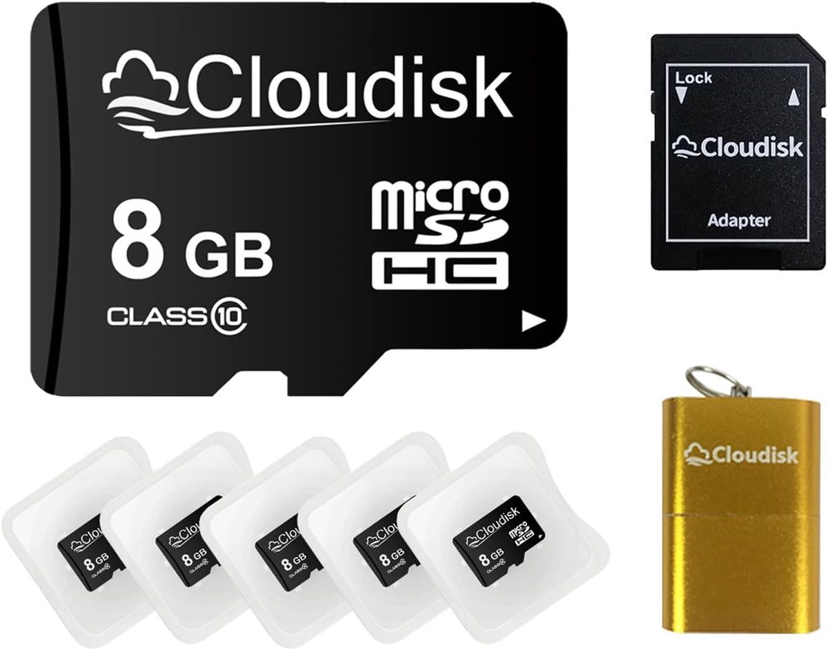 Cloudisk micro SD card angled perspective shot