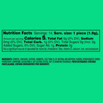 Orbit Sweet Mint Sugar Free Chewing Gum packaging showing twelve packs