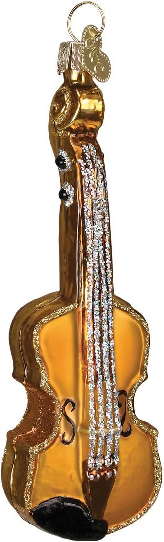 Old World Christmas Ornaments: Ukulele Glass Blown Ornaments for Christmas Tree (38040) - Image 11