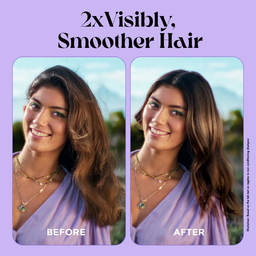 Love Beauty And Planet Argan Oil and Lavender Conditioner texture swatch