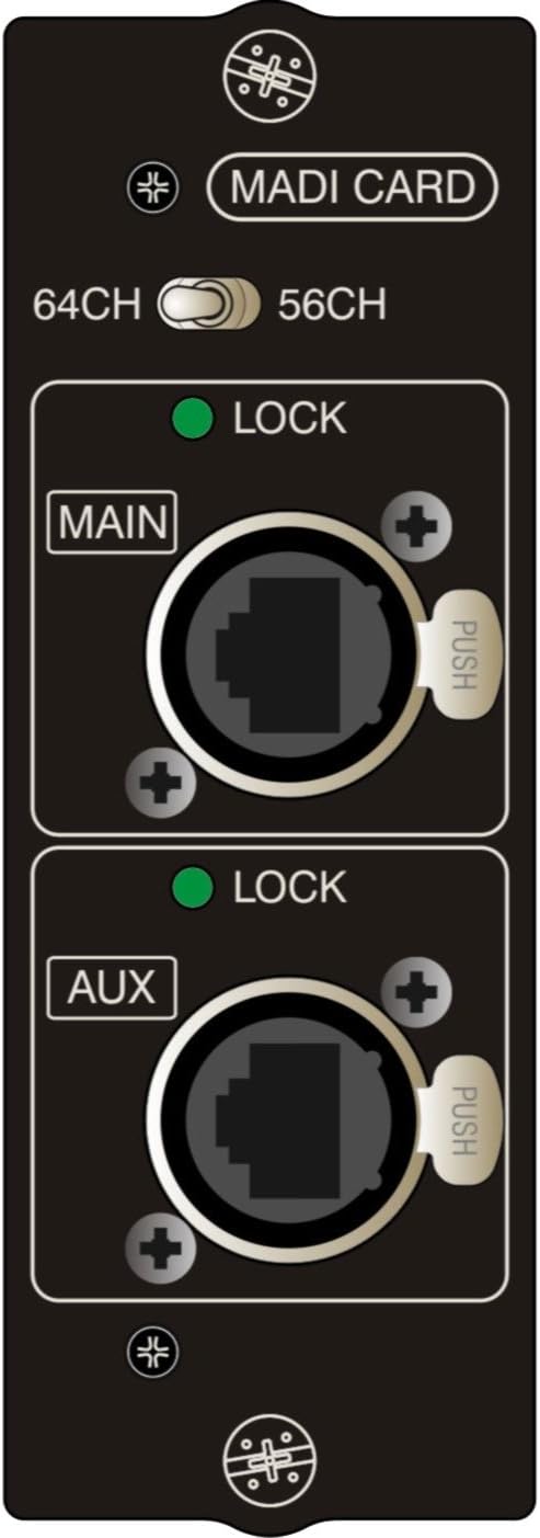 Soundcraft A520.005000SP DSP-5 External Cat Madi Option Card Spare Module for MH2 Series Mixers (Si Dual Port - Image 1