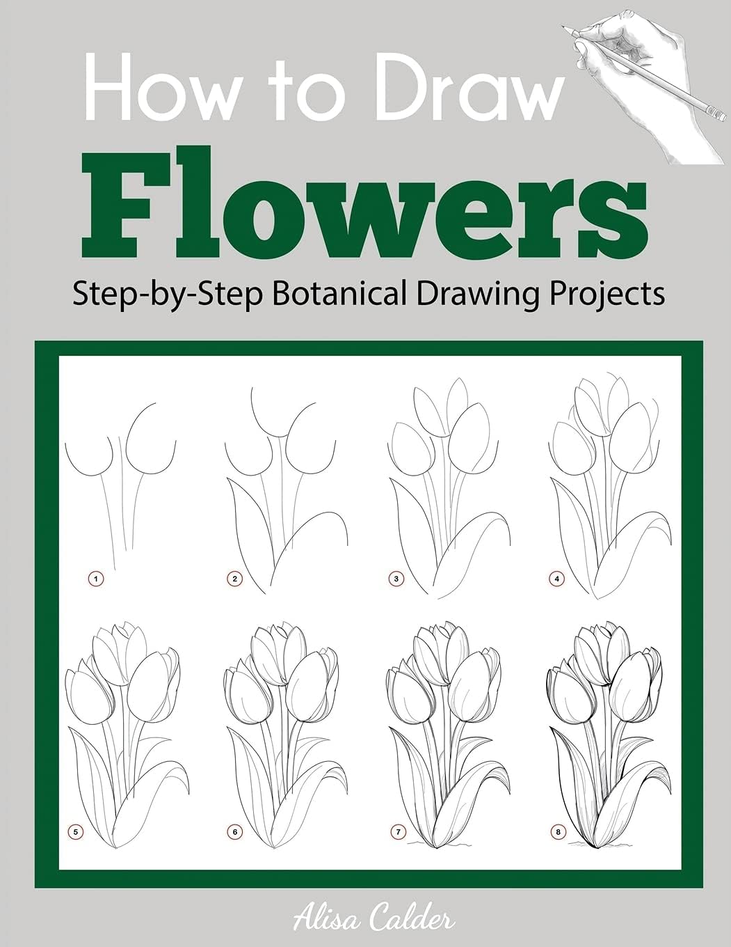 How to Draw Flowers: Step-by-Step Botanical Drawing Projects (Beginner Drawing Guides) - Image 1