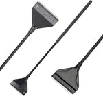 Pronetcus 16.15 inch fish tank scraper highlighting the comfortable ergonomic handle grip