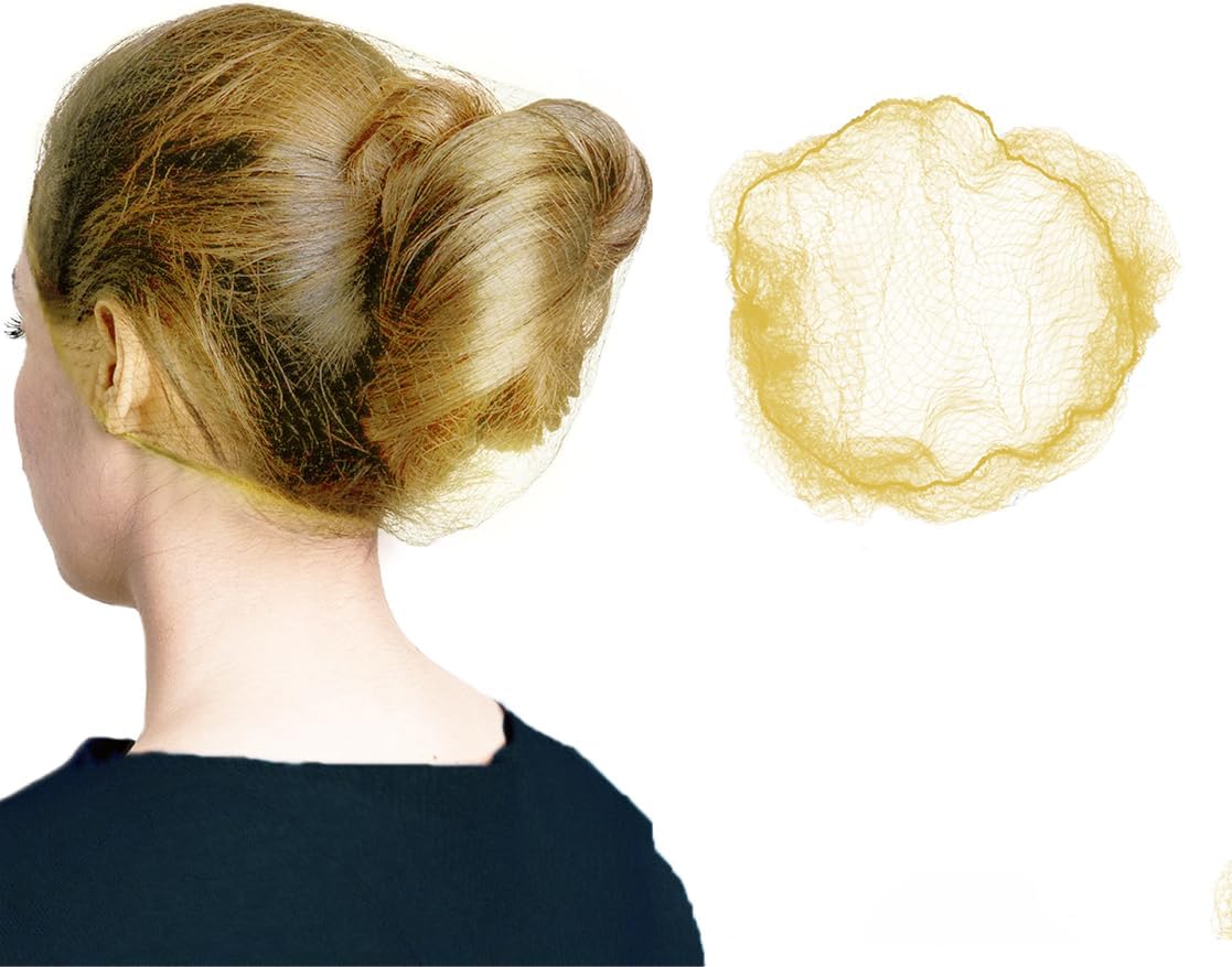 100Pcs Black Hair Net 24" Invisible Hair Nets for Women and Men - Perfect for Hair Bun, Sleeping, & Kitchen Food Service - Image 10
