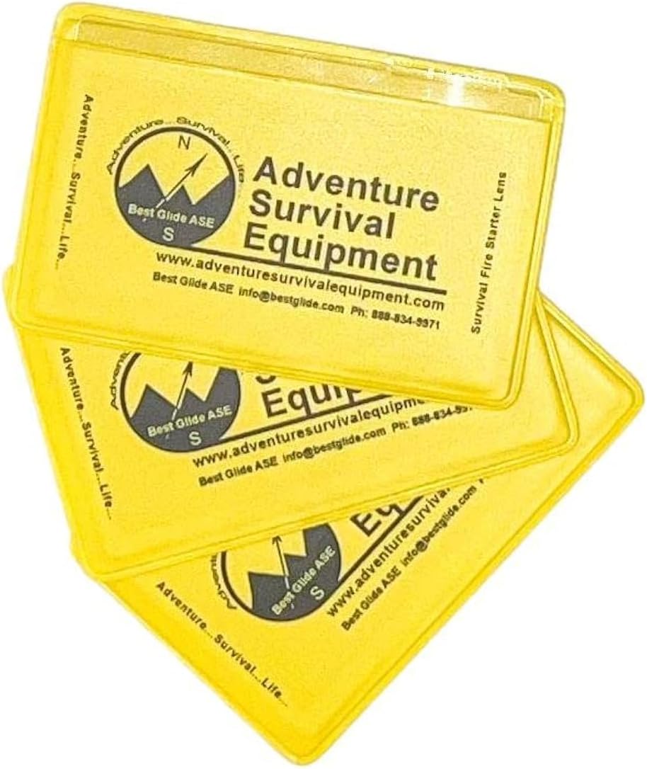 Best Glide ASE emergency camping gear and backup fire starter kit