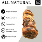 K9 Connoisseur single ingredient natural filled bone slice for small dogs