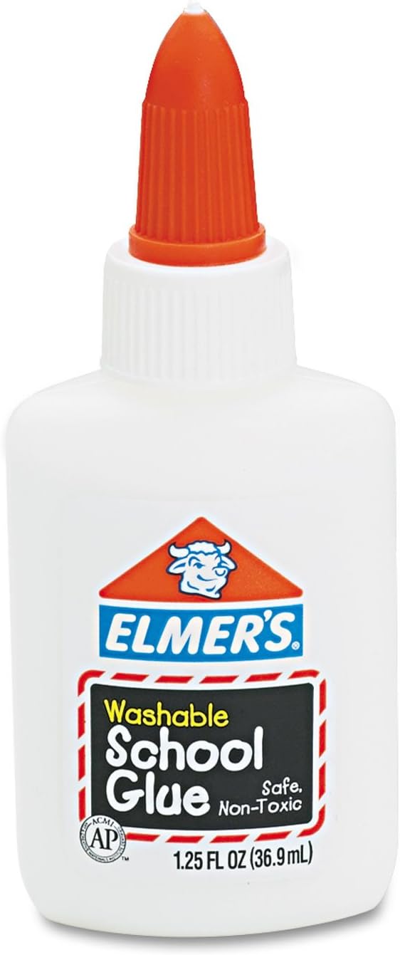 Elmer's liquid school glue front view bottle