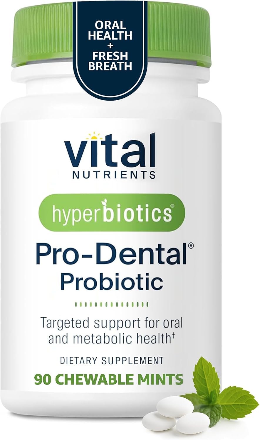 Vital Nutrients Pro Dental Probiotic, 45 Mint Tablets - Image 10