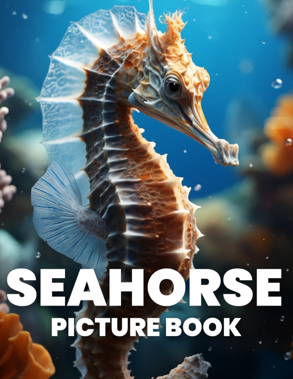 Seahorse Picture Book: Discover the Delicate Beauty of Seahorses Through 100 Captivating Photographs - Image 1
