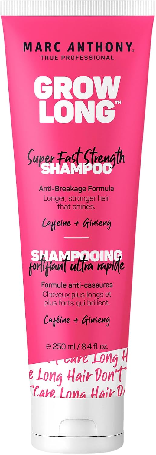 Marc Anthony Grow Long Super Fast Strength Shampoo front view bottle