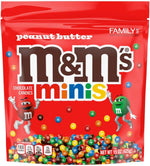 American imported M&M'S Minis 15 Ounce snack bag open