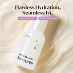 Lightweight essence texture of Etude glass skin makeup base primer.