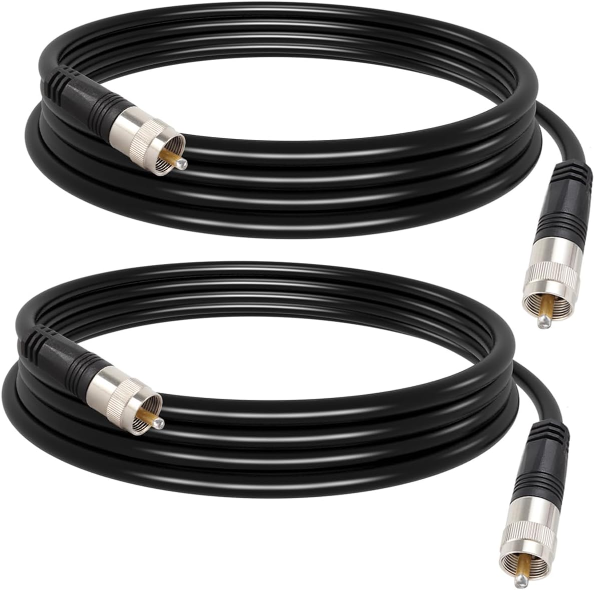 Exgoofit RG8X jumper cable 6ft 2 pack front view