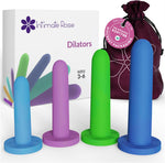 Intimate Rose Medium Vaginal Dilator Set front view for pelvic floor therapy