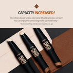 ETUDE creamy face shader and highlighter stick close up texture view