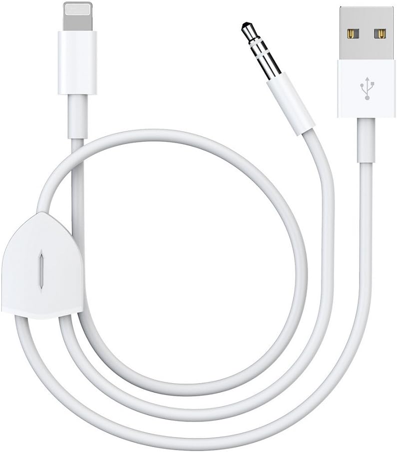 Packaging display of the Maxder audio charging accessory