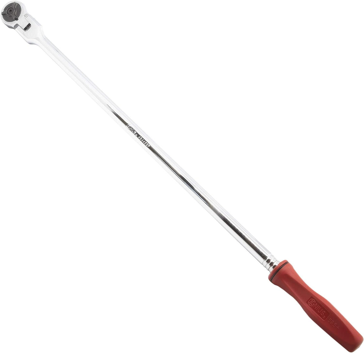 Genius Tools flex head ratchet 72-tooth mechanism close up