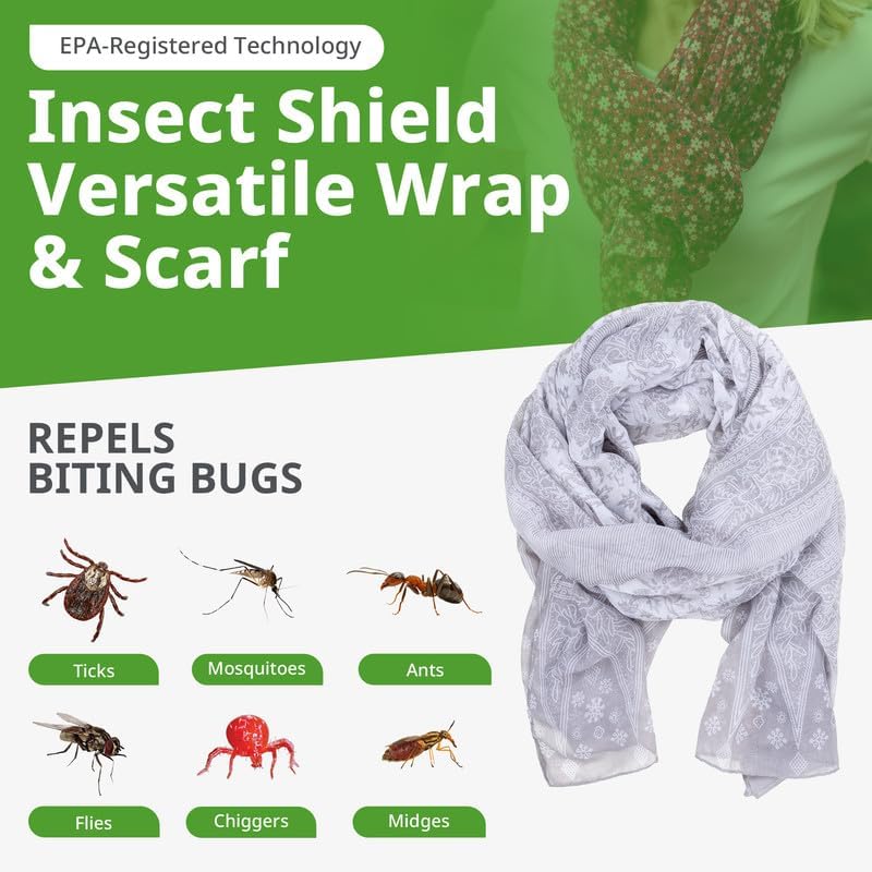 Insect Shield Versatile Wrap styled as a skirt