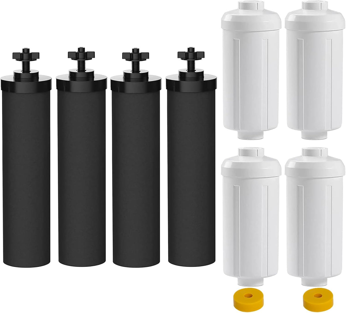 Wadoy water filter replacement set for home filtration