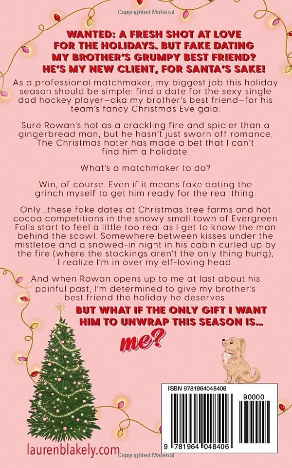 Merry Little Kissmas novel by Lauren Blakely Evergreen Falls series book