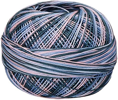 Handy Hands 210-Yard Lizbeth Cotton Thread, 25gm, Denim Whisper - Image 2