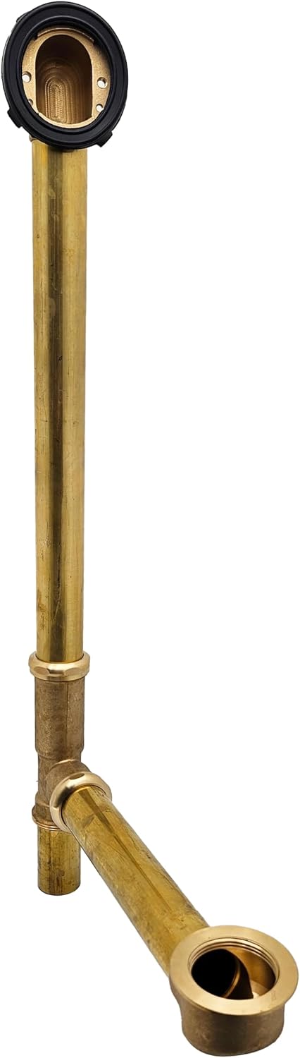 Westbrass 17 gauge brass tubing and tee fitting. Component.