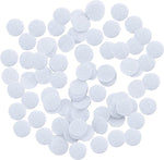 PETDCHEB microdermabrasion cotton filters 10mm front view of bulk pack