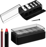 Honoson 5 hole cosmetic manual pencil sharpener front view