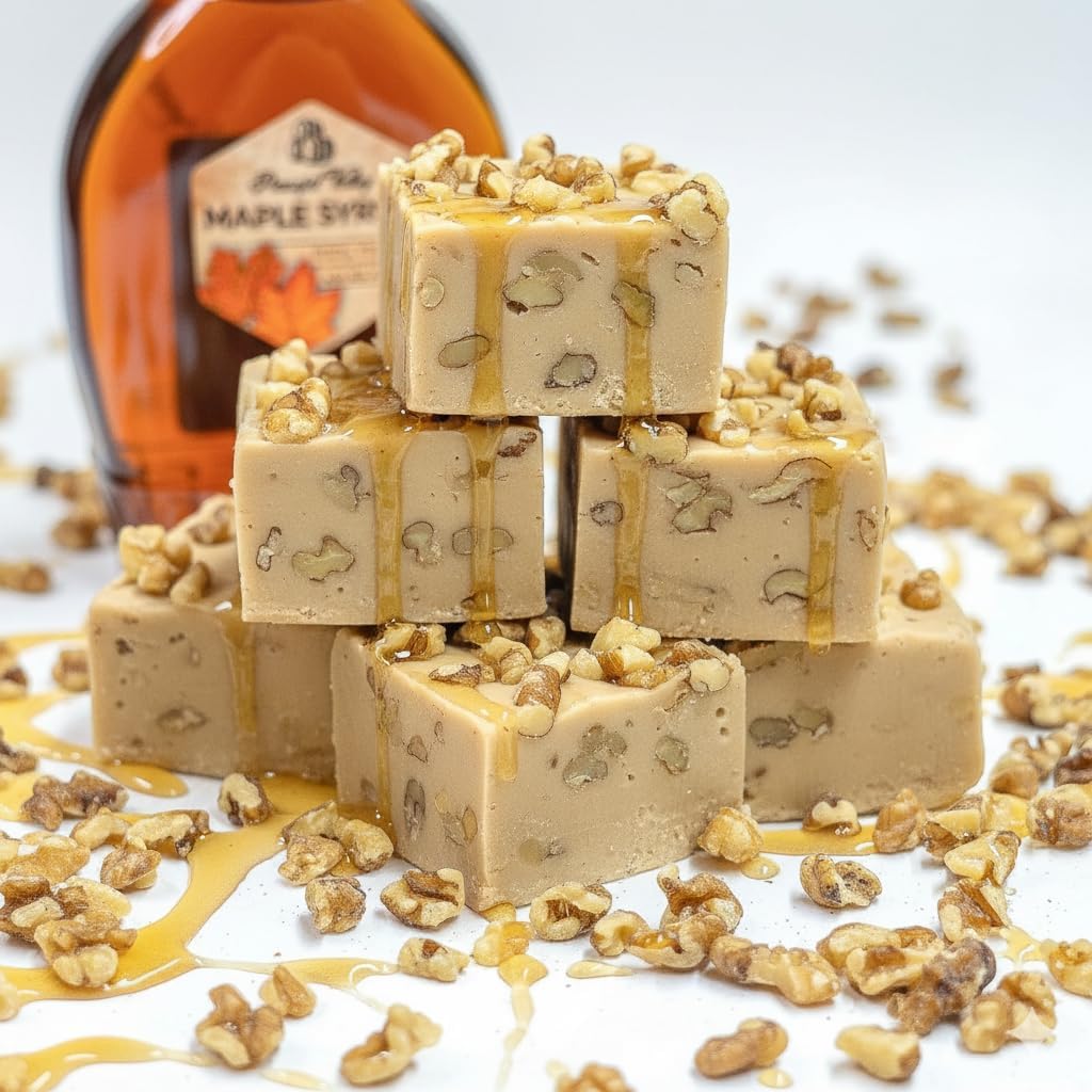 Valley Fudge and Candy Maple Walnut Fudge front view gourmet American candy