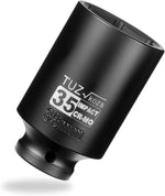 3/8 Inch Drive 12mm Deep Metric 6 Point CR-MO Impact Socket | Radius Corner Design,Square Chamfered Opening,Axle Nut Impact Grade Socket for Easy Removal - Image 13