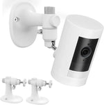 Kidjoyo wall mount bracket front view showing white minimalist cylindrical design
