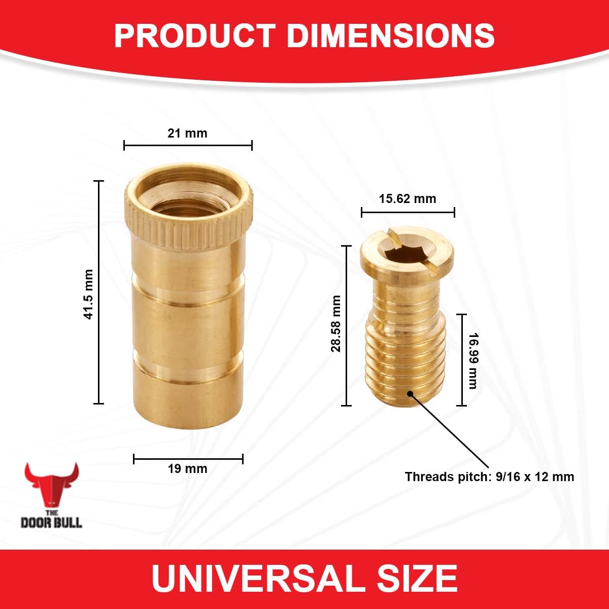 The Door Bull safety pool cover anchors with screw bolts