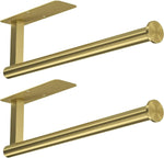 Astofli under counter towel holder demonstrating 22 pound weight capacity