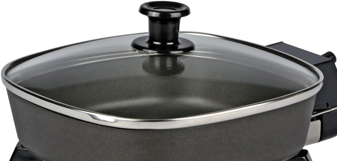 Toastmaster mini electric skillet adjustable temperature probe