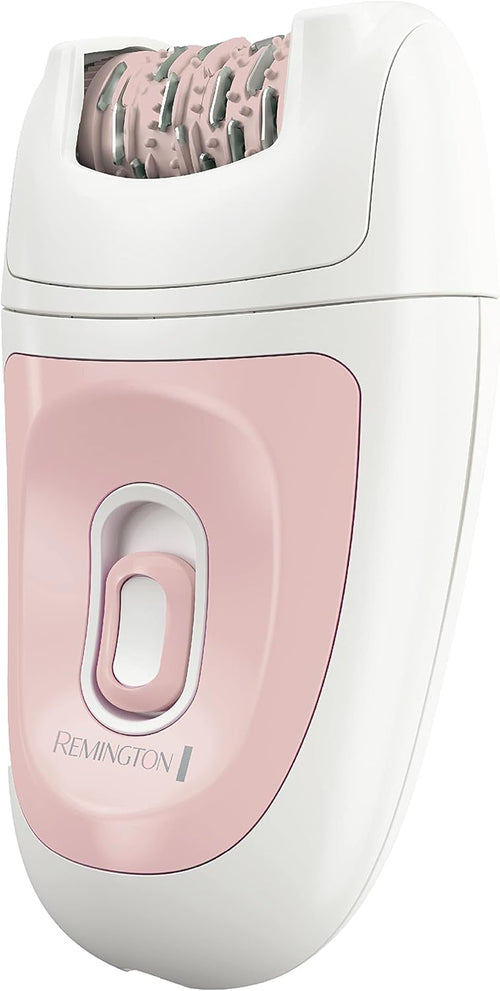 Remington Smooth & Silky Total Coverage Epilator, Electric Tweezing System, Pink, EP7010E - Image 1