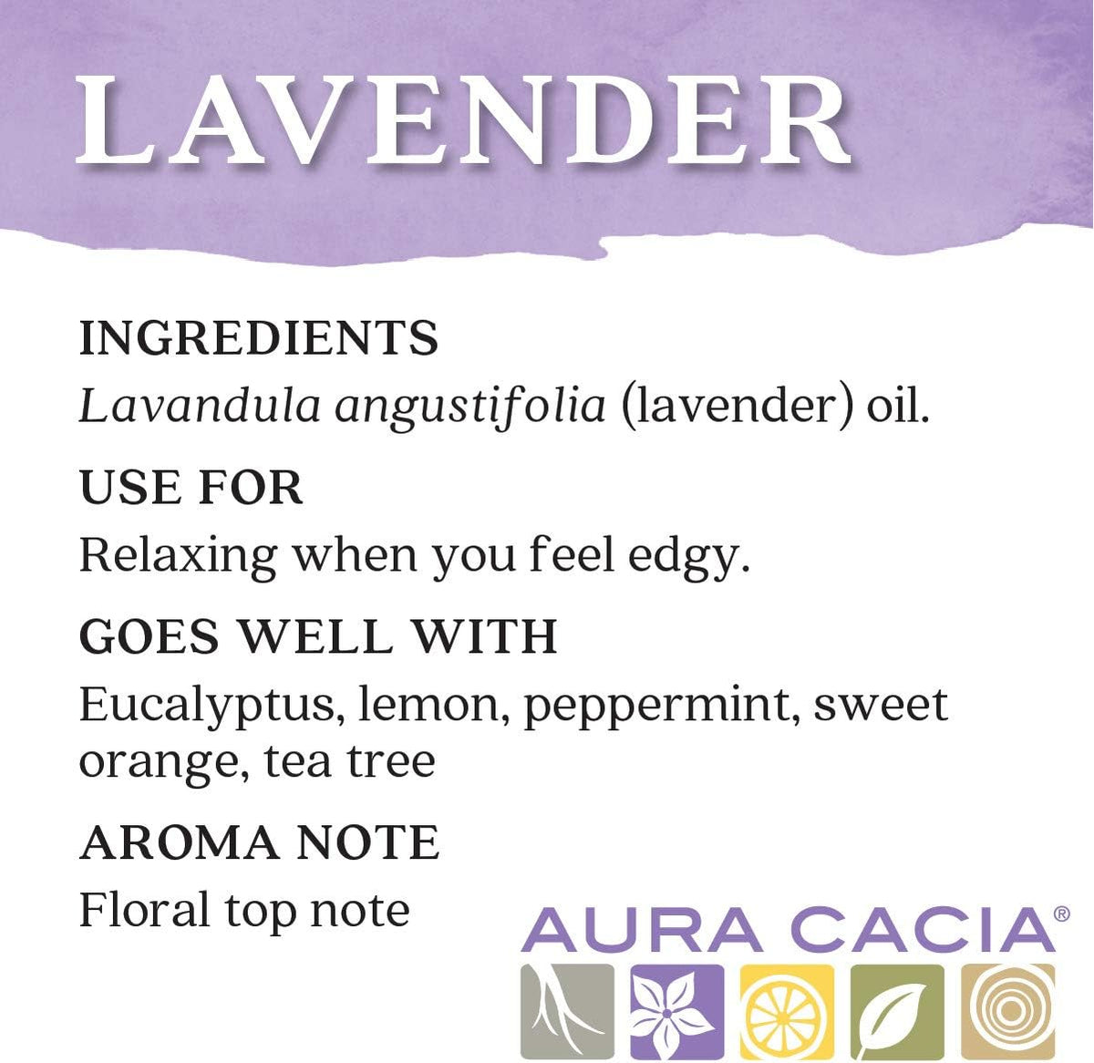 Aura Cacia aromatherapy oil bottle lifestyle shot