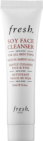 Fresh Soy Face Cleanser front view travel size tube