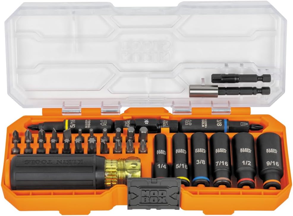 Klein Tools 32502HD KNECT impact screwdriver set front view