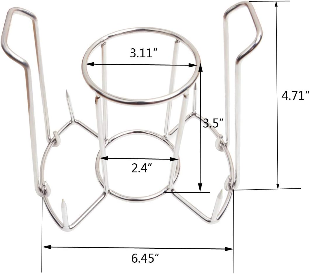 Vertical roaster rack for grill and smoker