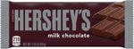Full size 1.55 Ounce HERSHEY'S milk chocolate candy bar highlighting the brand logo.