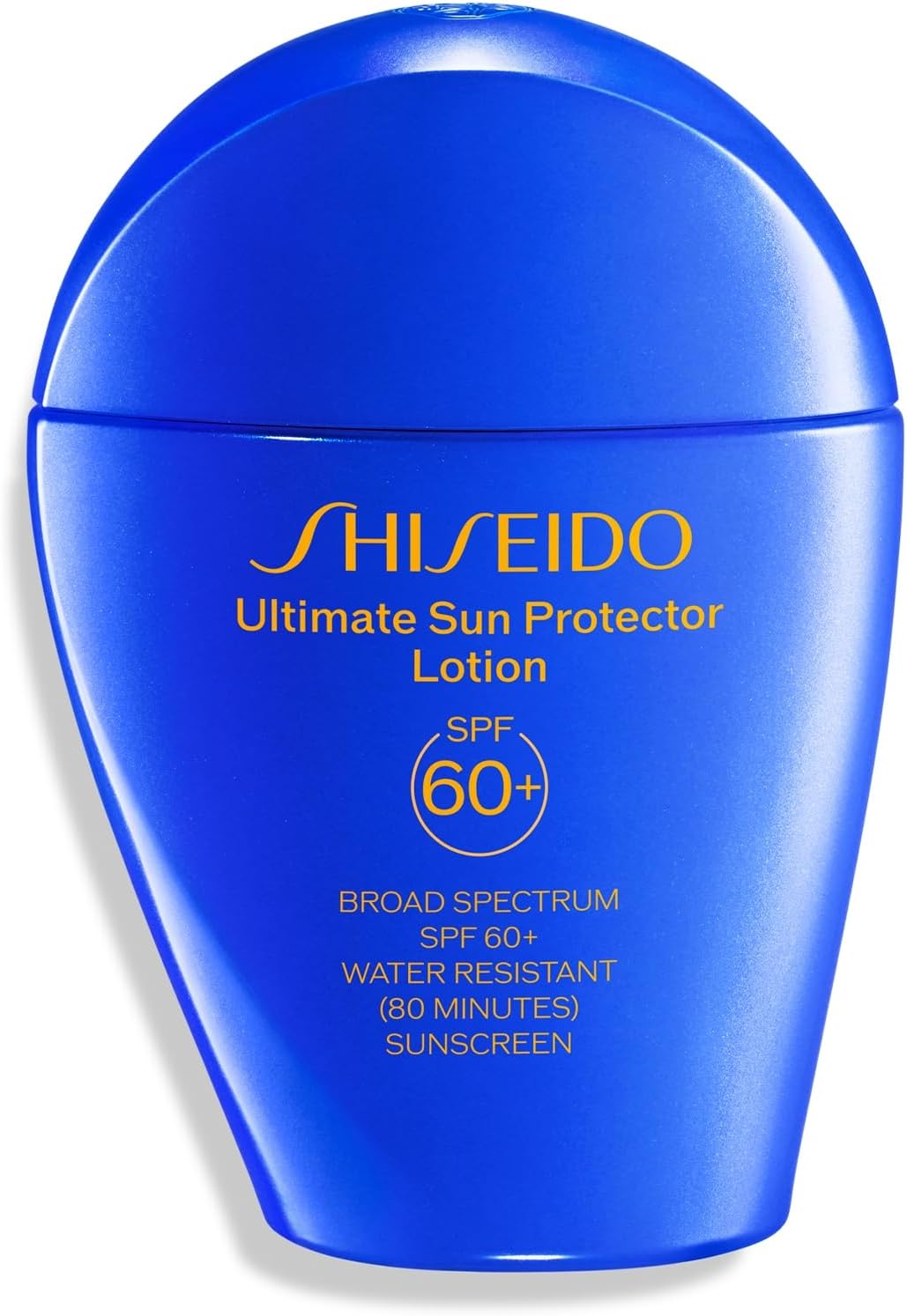 Shiseido Ultimate Sun Protector Lotion front view premium invisible sunscreen bottle