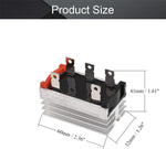 Fielect Bridge Rectifier Diode 50A 1000V Three Phase Bridge Rectifier Module for SQL-50A Model 1Pcs - Image 2