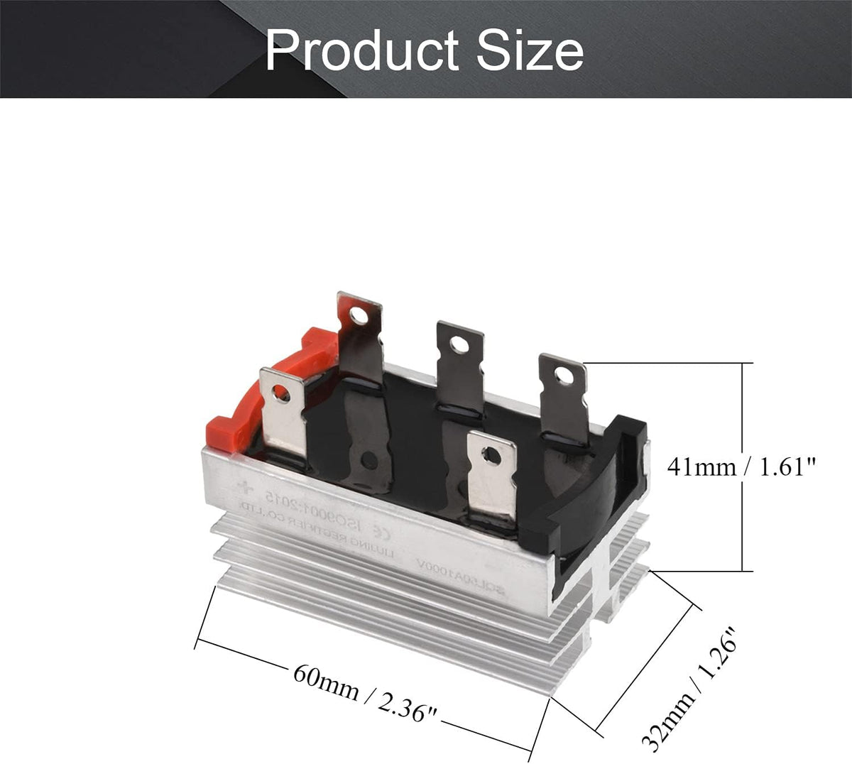 Fielect SQL50A 5-pin terminal layout top view