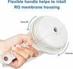 Mopuehel high-capacity RO membrane and housing set lifestyle setup