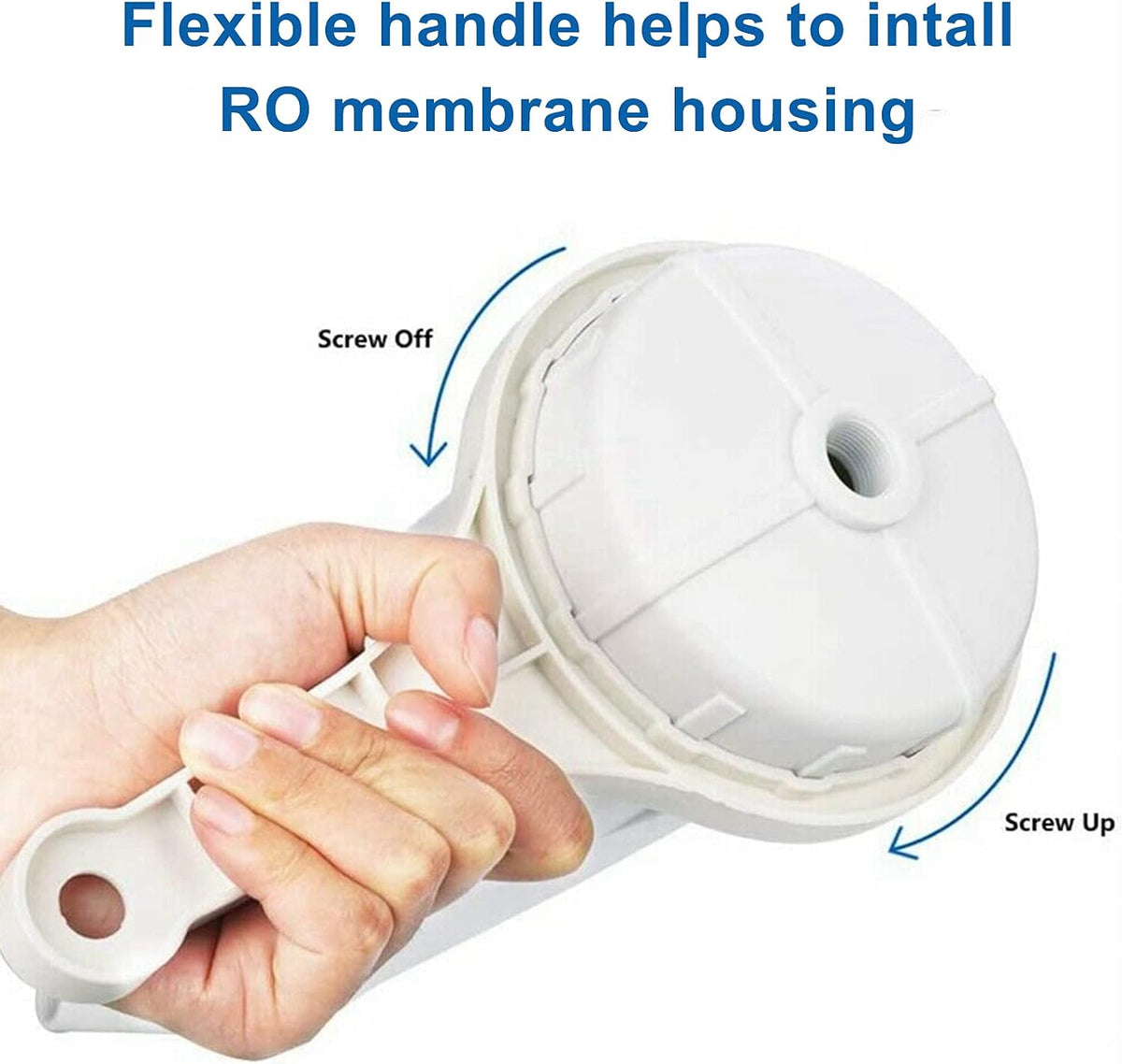 Mopuehel high-capacity RO membrane and housing set lifestyle setup