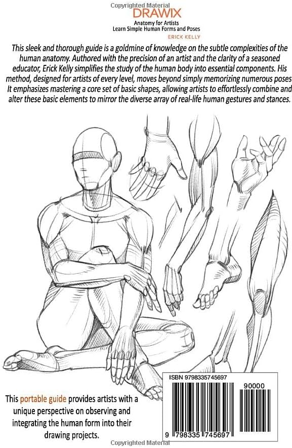 Drawix: Hands and Feet: Anatomy for Artists Unveiled: Mastering Figure Drawing with Ease and Insider Techniques - Image 3