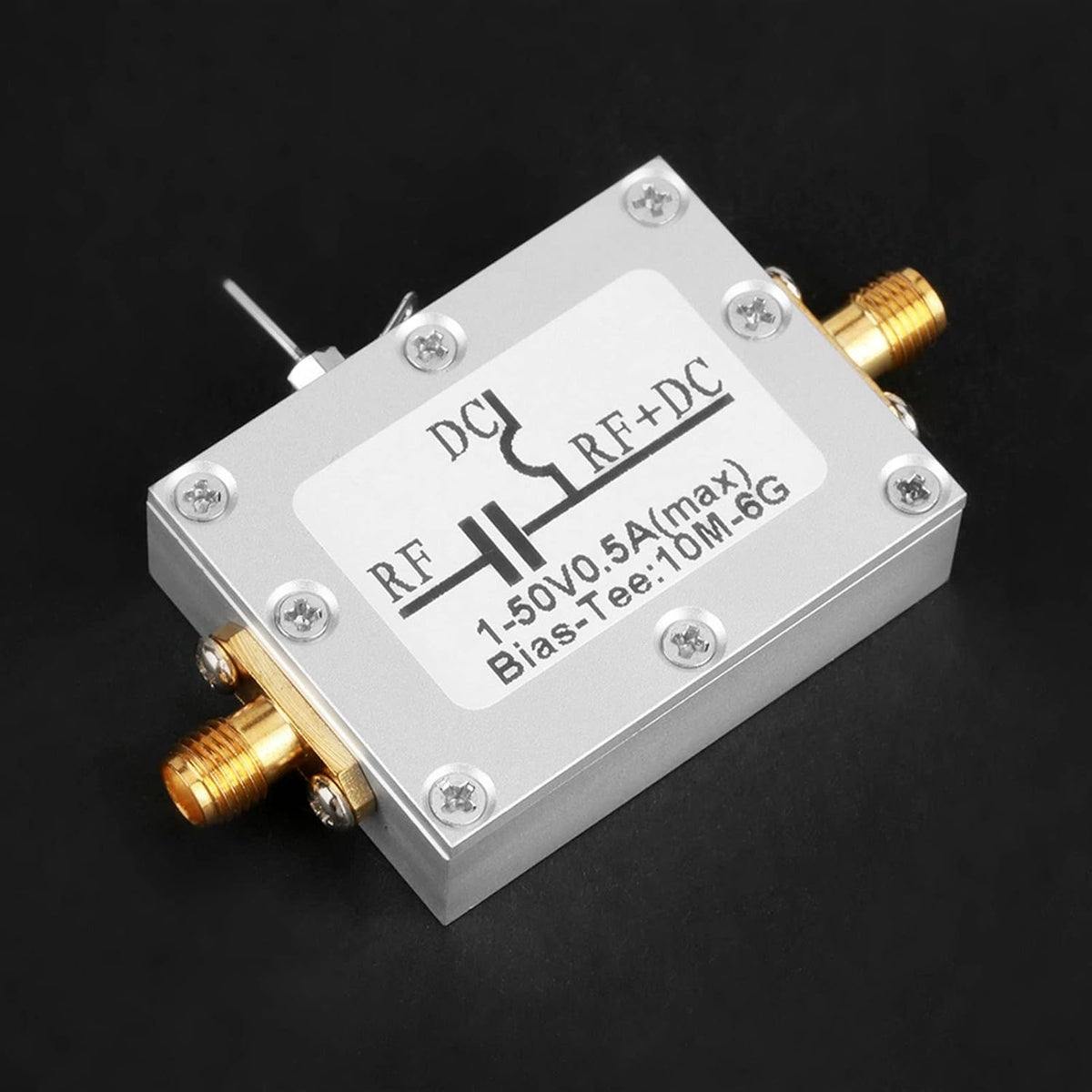 Oumefar high frequency bias tee circuit board layout