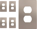 ENERLITES 20 Pack Oversized Duplex Outlet Covers, Jumbo Wall Plate, White | Over-size 1-gang 5.5" x 3.5", hide gaps/holes/wall damage, unbreakable polycarbonate, UL Listed, easy to install - Image 11