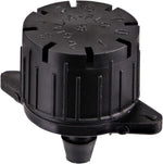 Raindrip adjustable flow bubbler front view commercial emitter