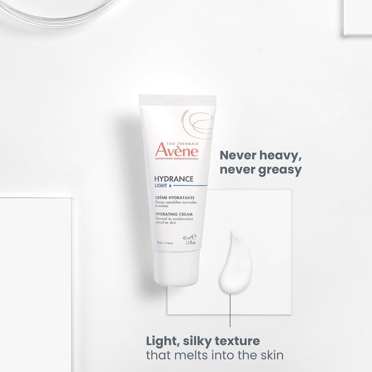 Avène Hydrance Light Hydrating Cream ingredients and usage details